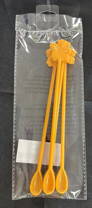 DRINK STIRRER FLOWER