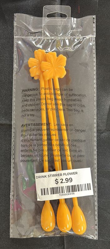 Drink Stirrer Flower