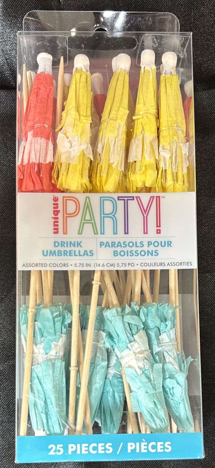 DRINK UMBRELLAS 25CT