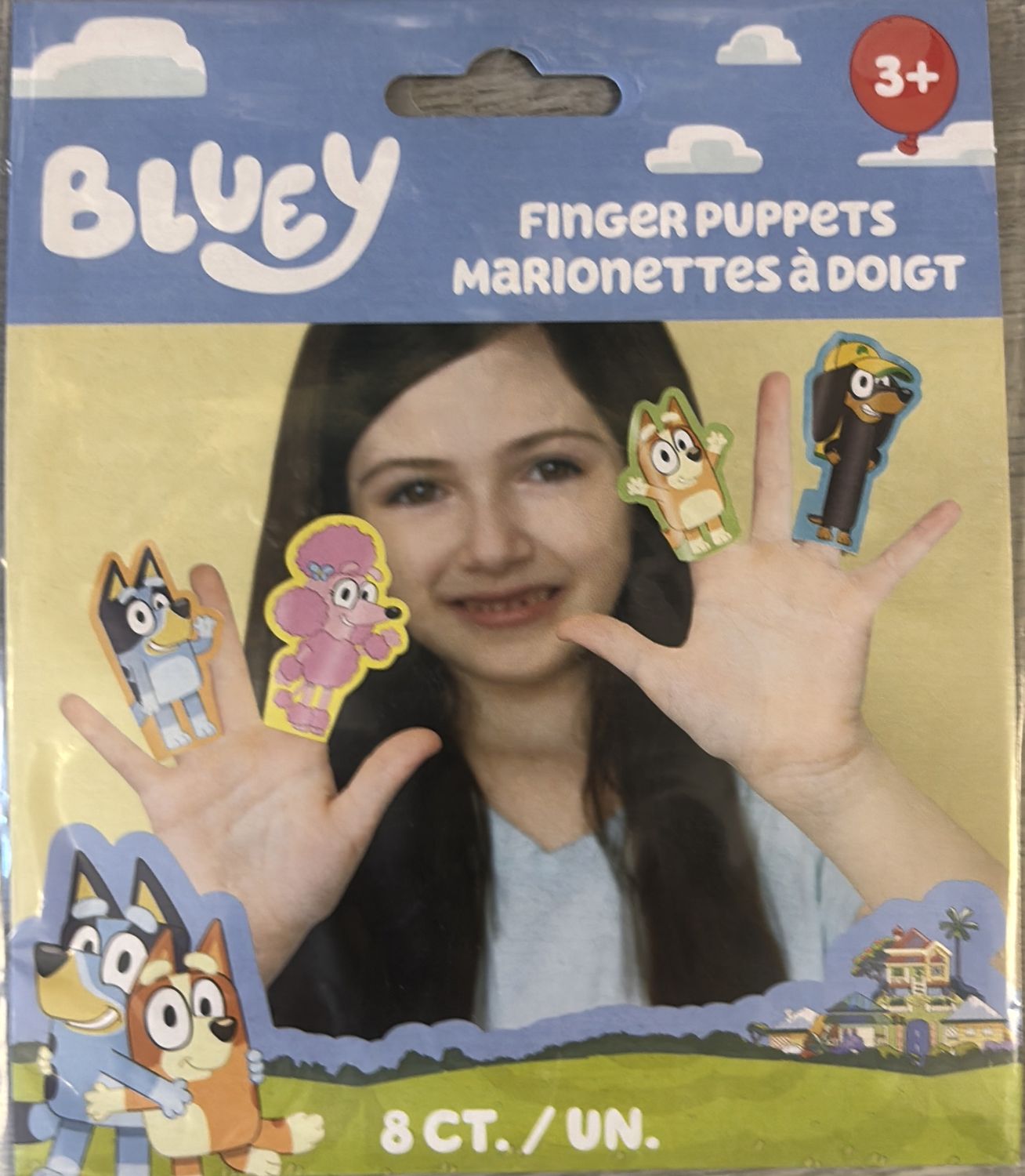 BLUEY FINGER PUPPETS