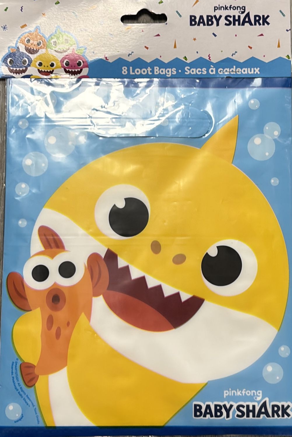 LOOT BAG BABY SHARK