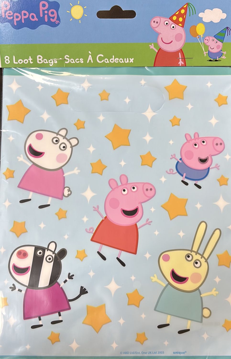LOOT BAGS PEPPA PIG