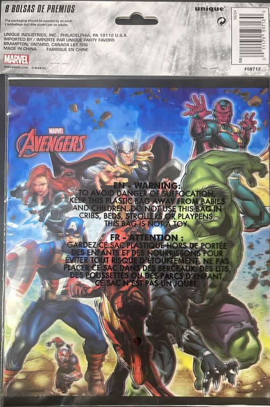 Avengers Loot Bag