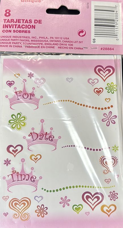 Invitation Princess