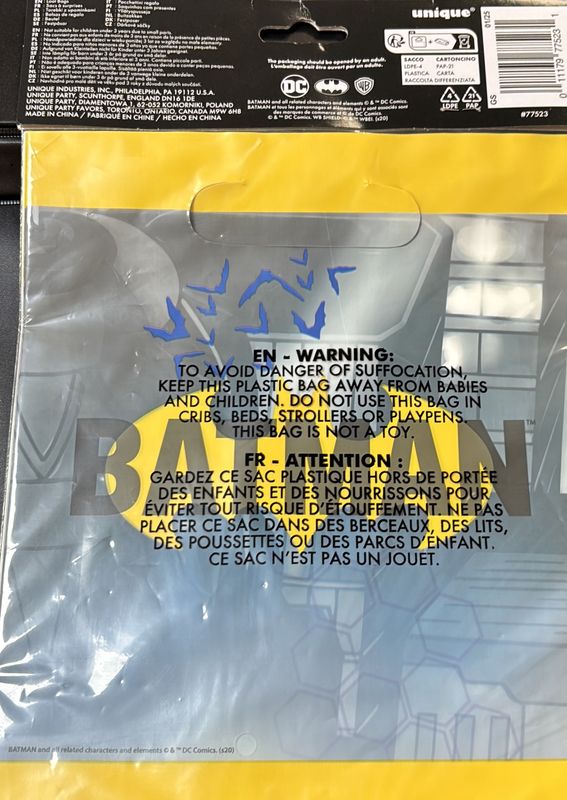 Batman Loot Bag