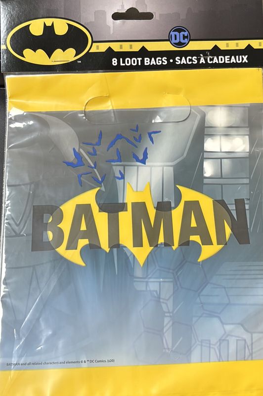 BATMAN LOOT BAG