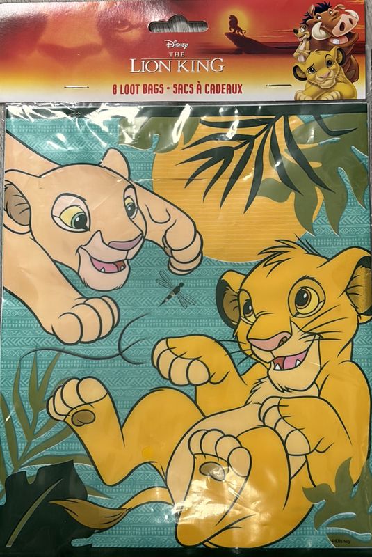 LION KING LOOT BAG