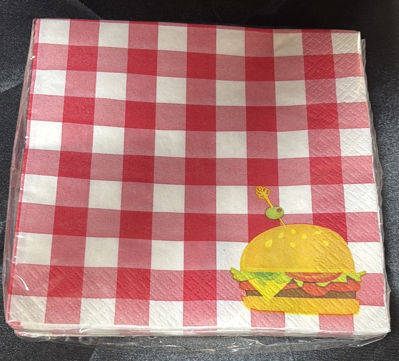 LUNCHEON NAPKIN BBQ