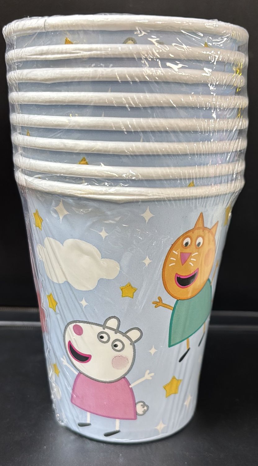 PAPER CUPS PEPPA PIG