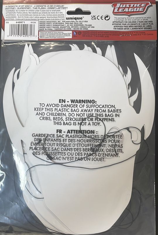 Justice League Masks