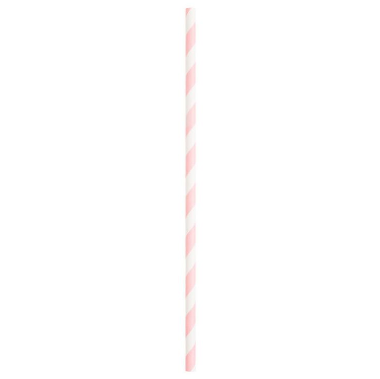 Lovely Pink Paper Straw