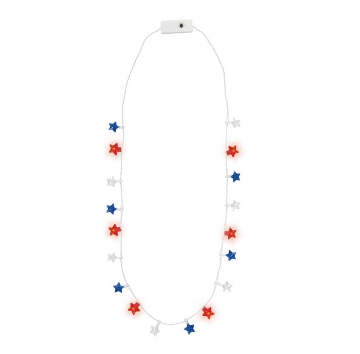 Patriotic Necklace Led