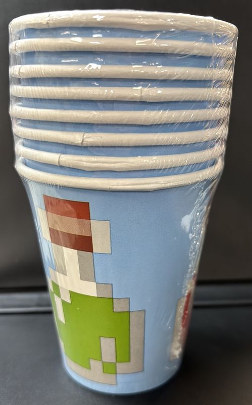 Minecraft Paper Cups