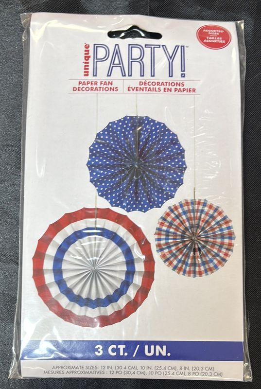 PAPER FAN DECORATION