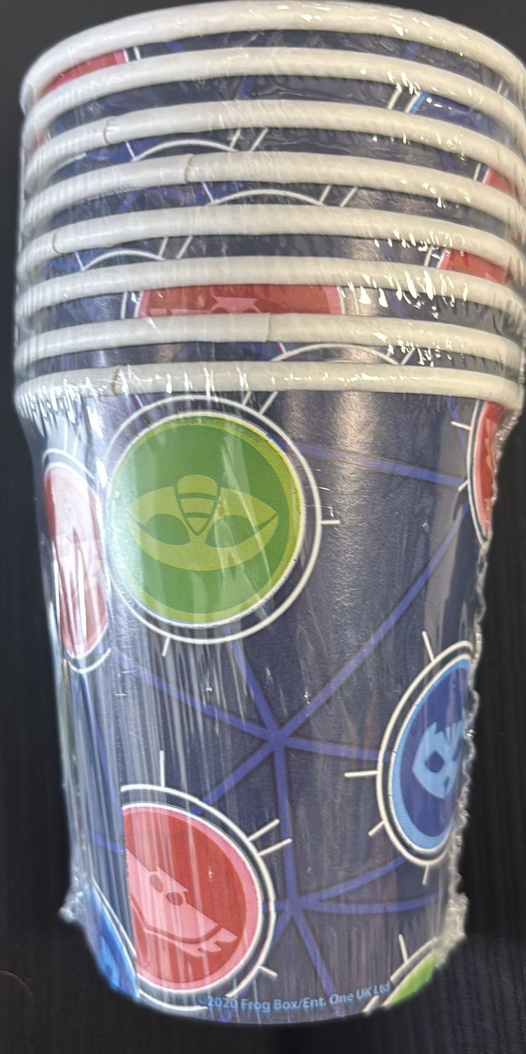PAPER CUPS PJ MASKS