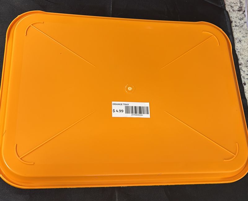 Orange Tray