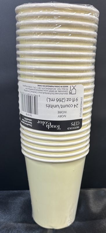 Ivory Paper Cups