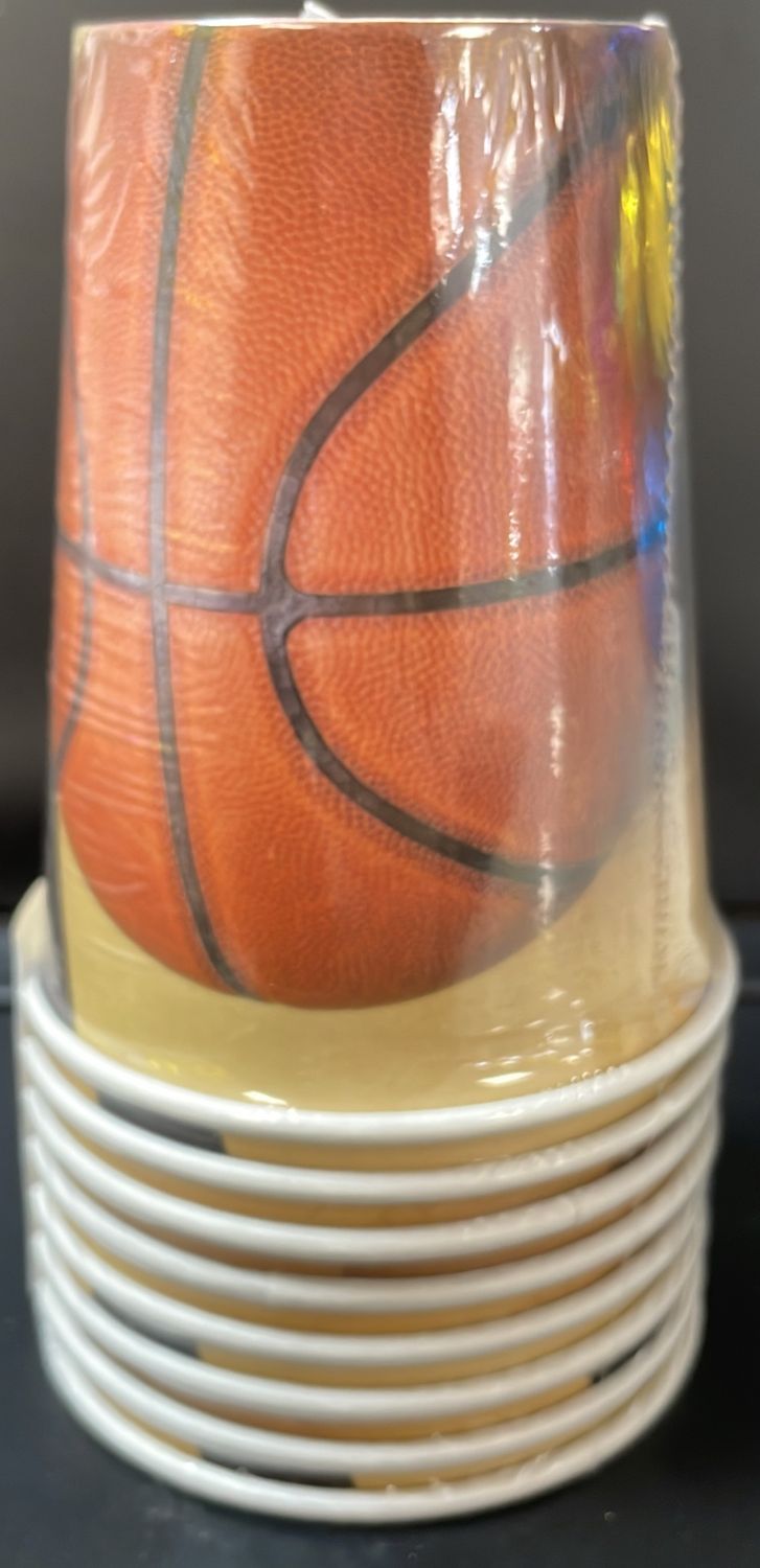 BASKETBALL PAPER CUPS