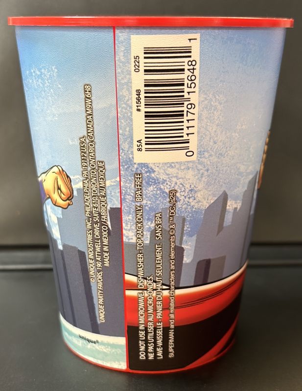 Plastic Cup Superman