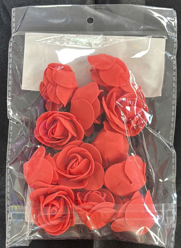Red Foam Roses