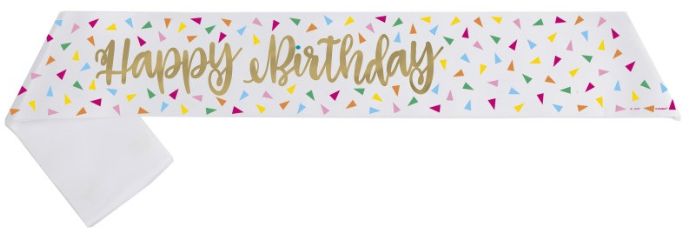 SASH GOLD FOIL HBD