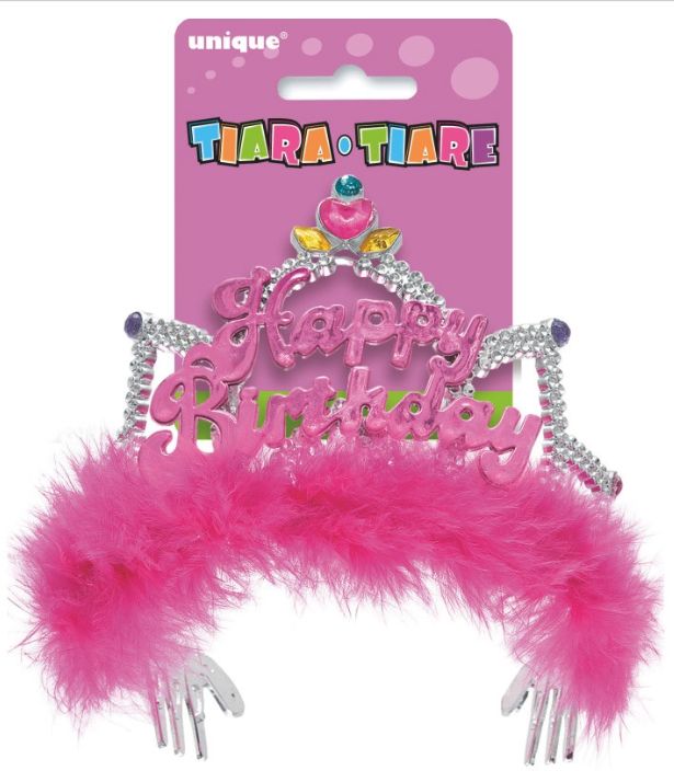 FANCY HAPPY BIRTHDAY  TIARA