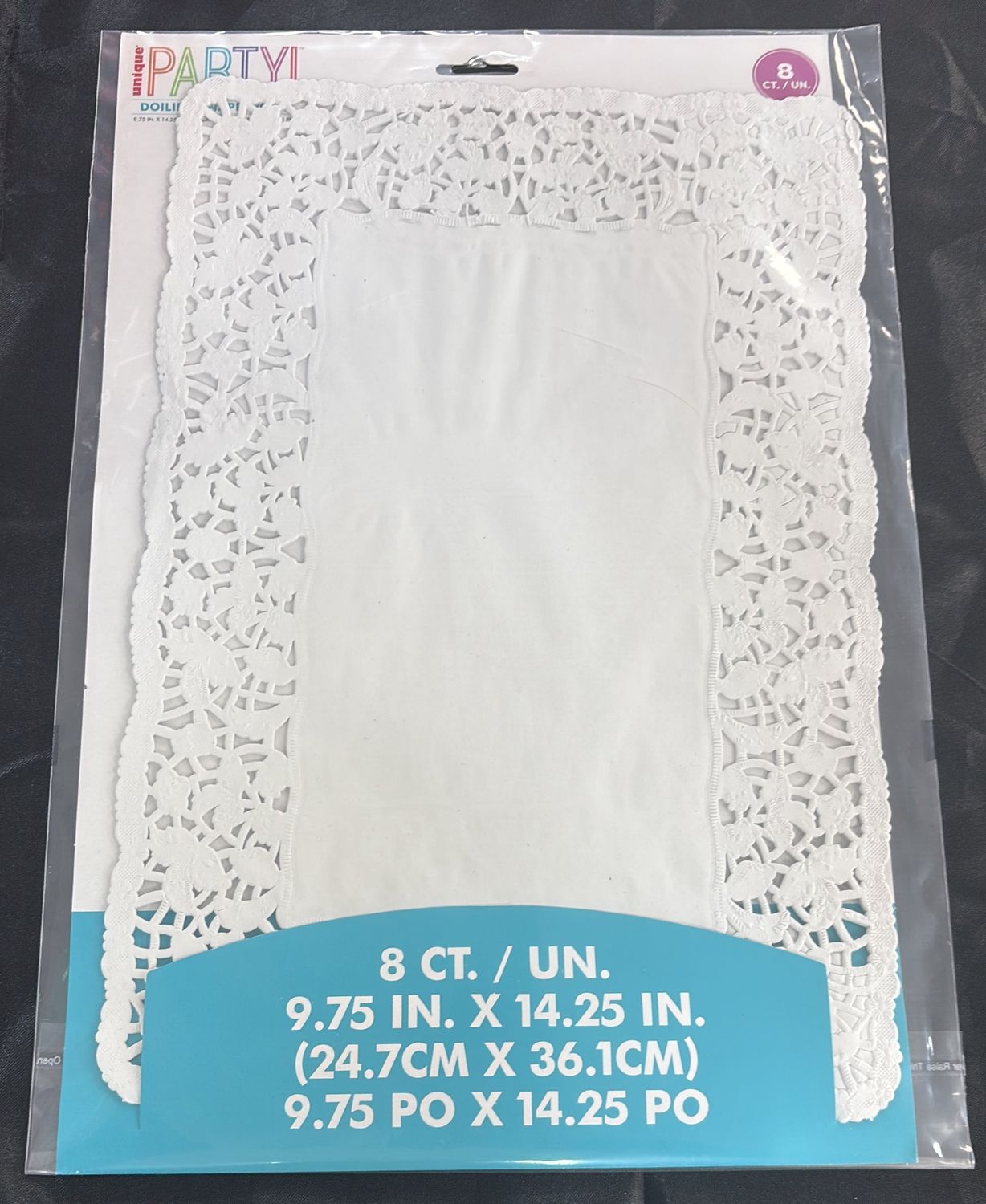 WHITE DOILIES 8CT