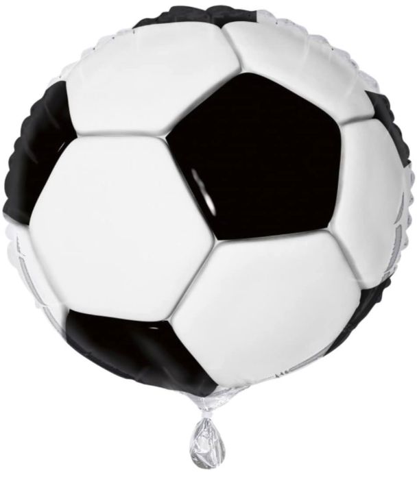 18" SOCCER BALL FOIL BALLOON
