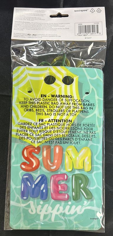 4 Drink Pouches Cactus