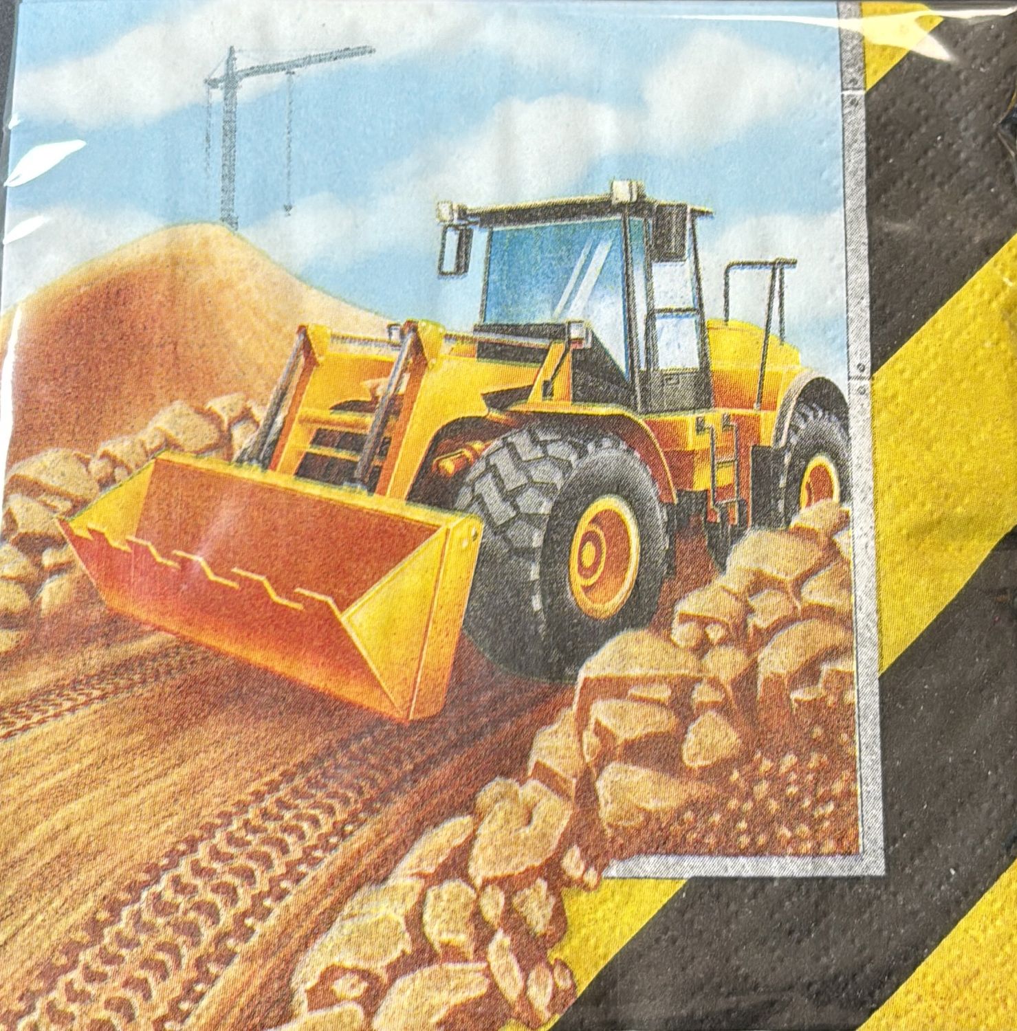 BIG DIG BEVERAGE NAPKIN