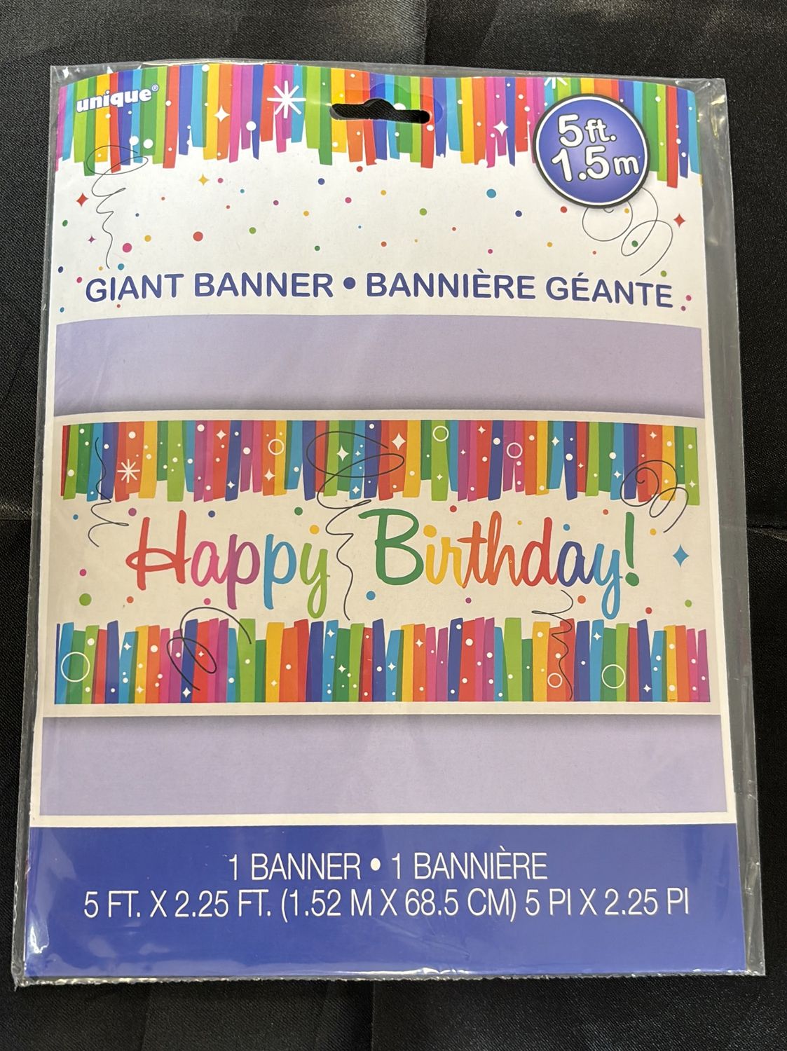 BANNER RAINBOW RIBBON