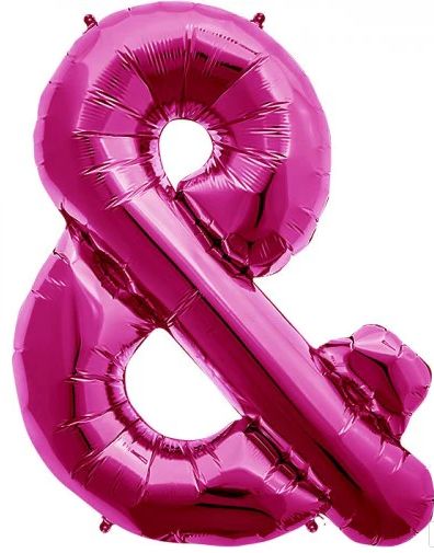 &amp; MAGENTA 40" BALLOON