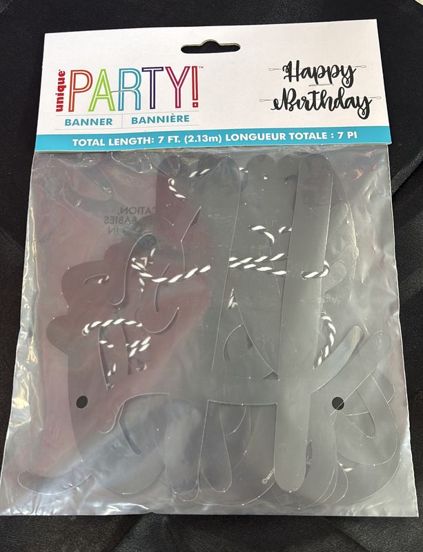 BANNER  BLK SCRIPT HBD