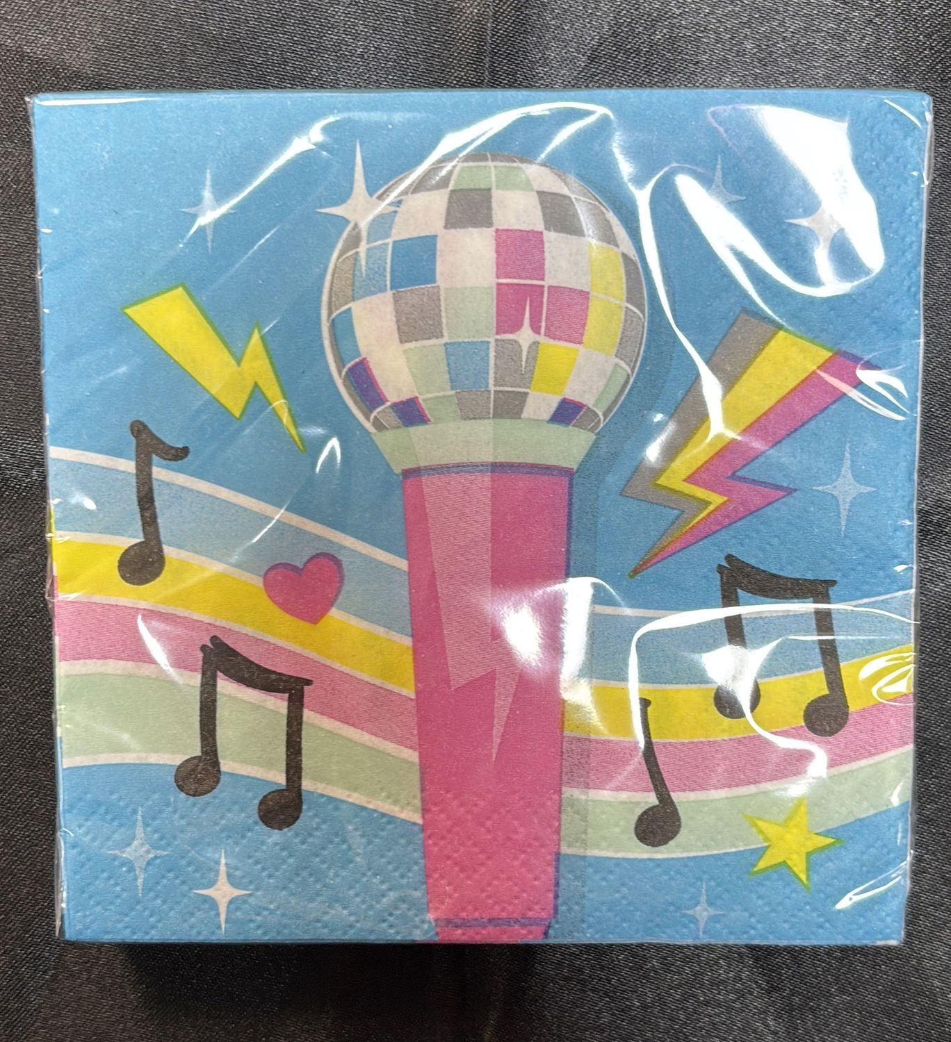 BIRTHDAY BEATS BEVERAGE NAPKIN