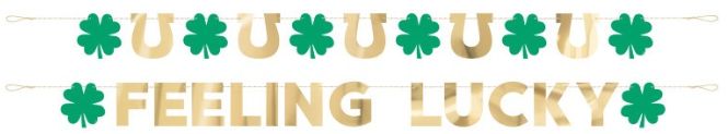ST. PATRICK'S DAY BANNER