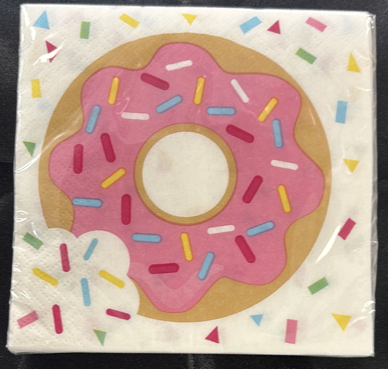 BEVERAGE NAPKIN DONUT TIME