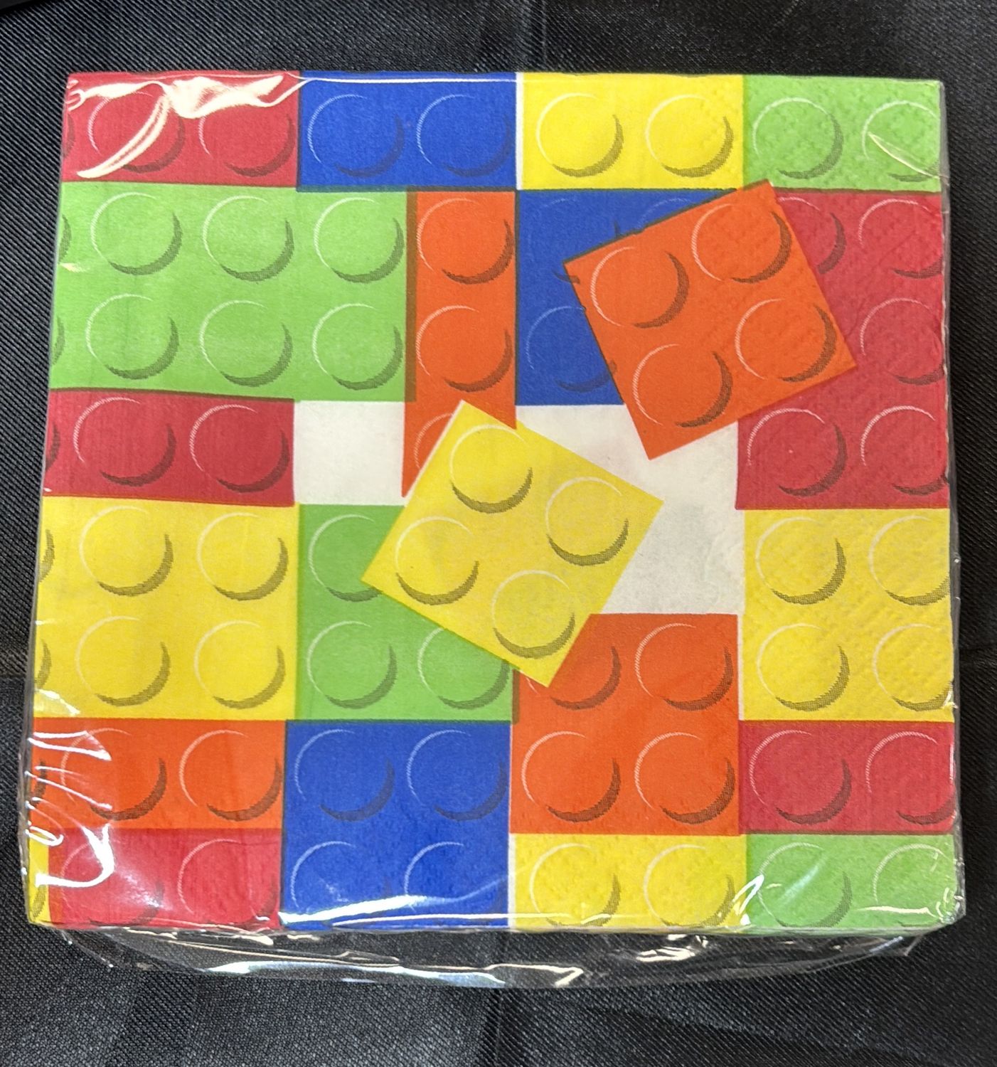 BEVERAGE NAPKIN BUILDING BLOCKS