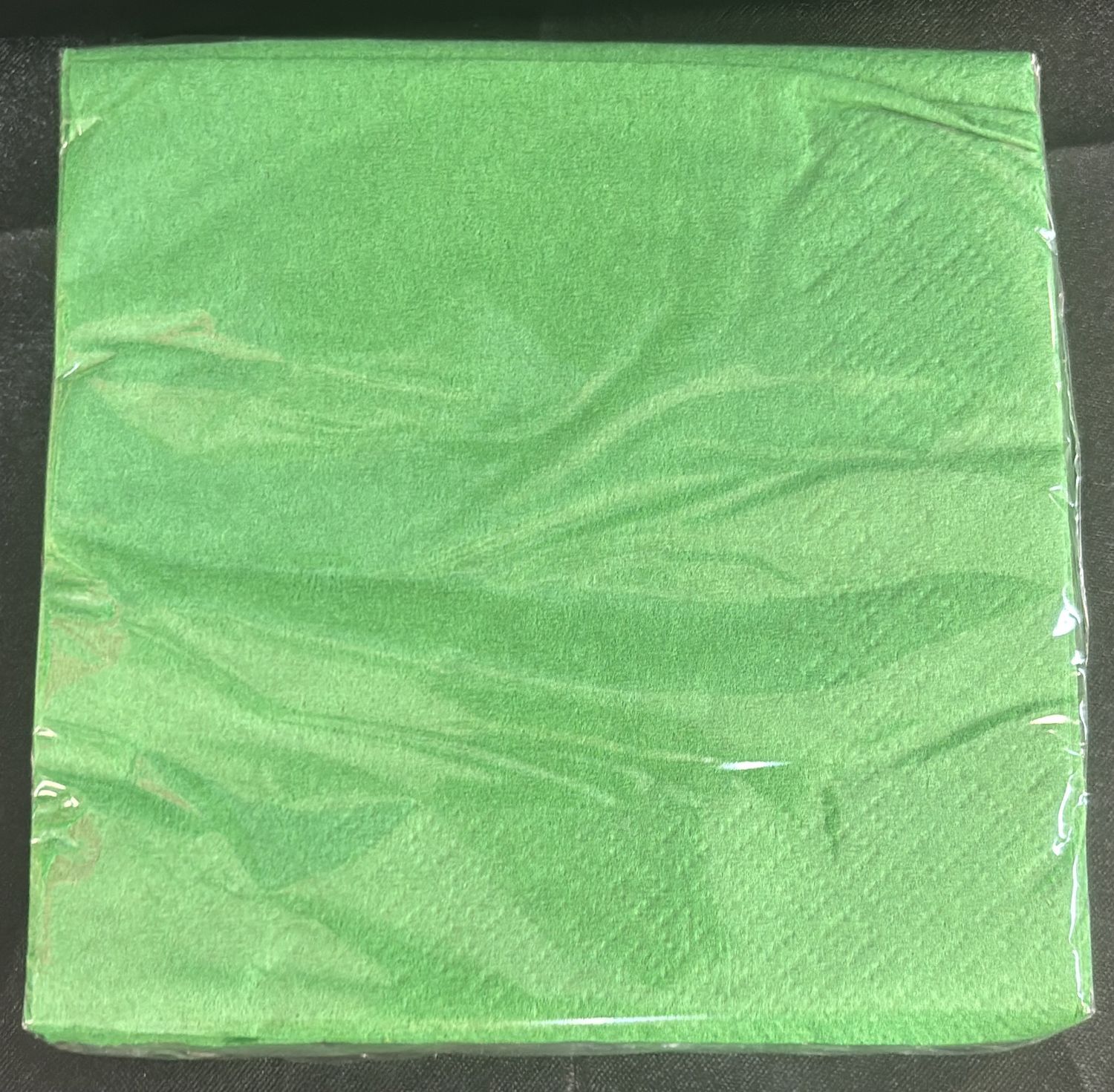 EMERALD GREEN BEVERAGE NAPKIN 40CT