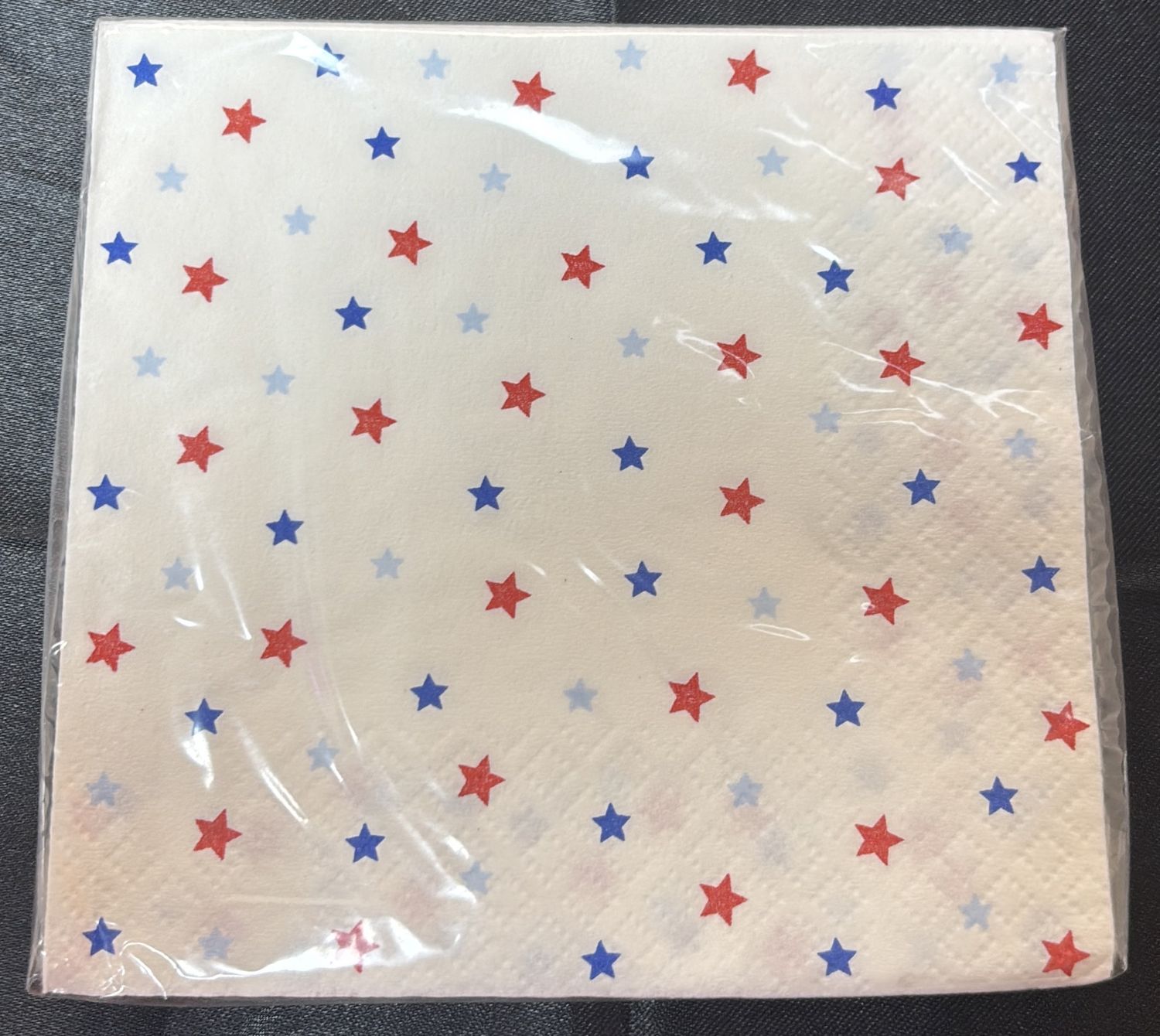 PATRIOTIC USA BEVERAGE NAPKIN