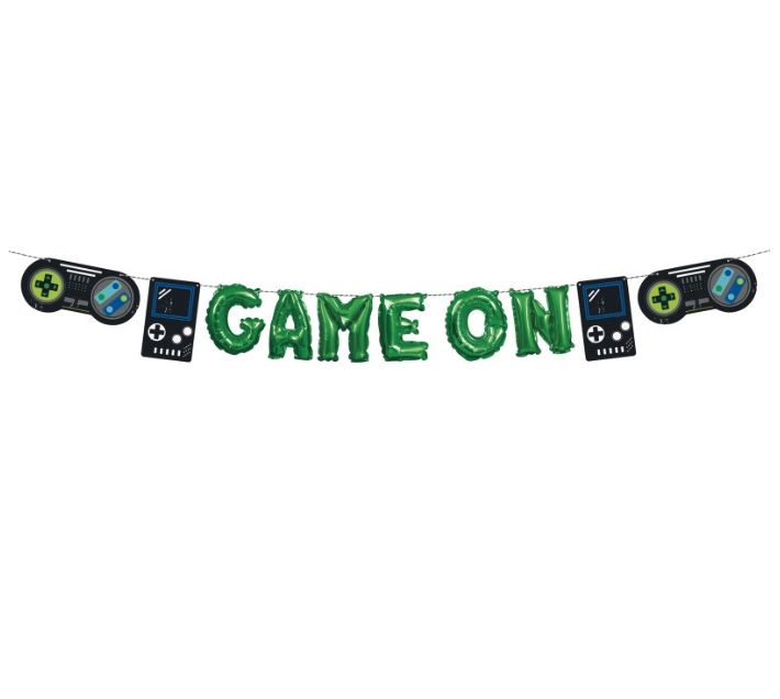 BANNER KIT GAMER BIRTHDAY