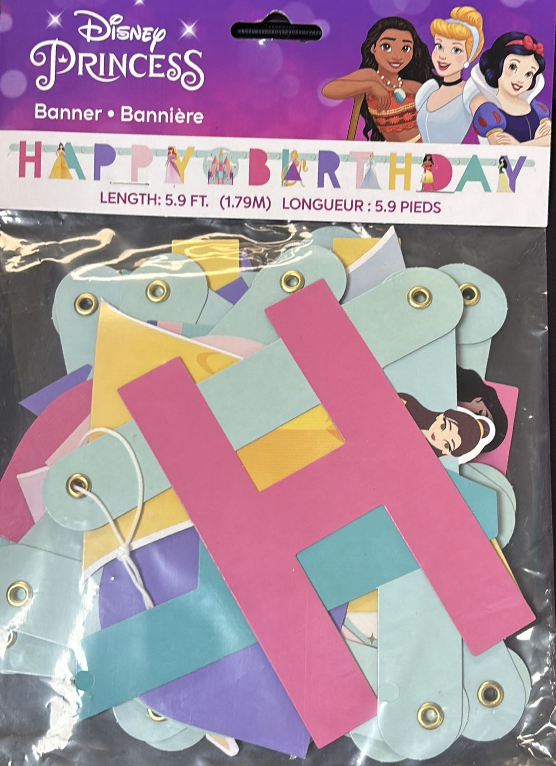BANNER DISNEY PRINCESS
