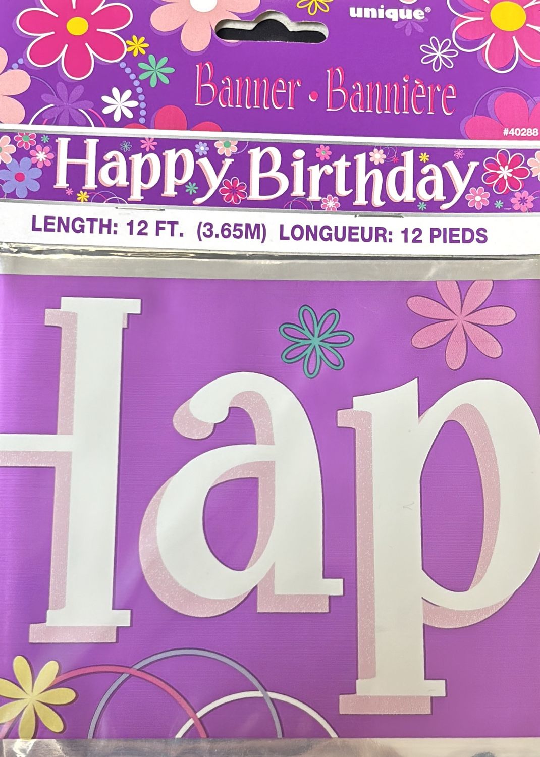 BANNER BIRTHDAY BLOSSOM