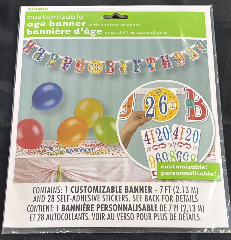 BANNER HAPPY BIRTHDAY JUMBO