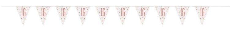 BANNER ROSE GOLD GLITZ 16