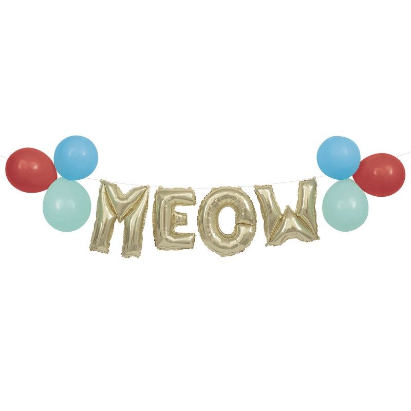 Banner Pawty Animals "Woof" Balloon Kit