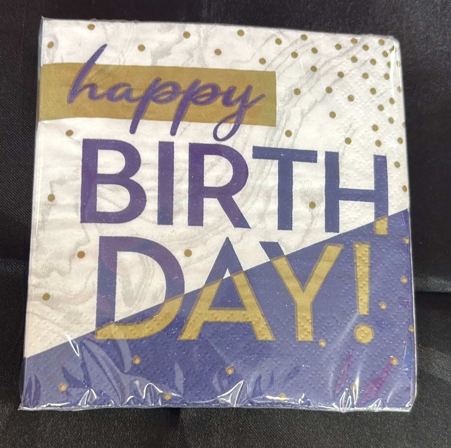 BEVERAGE NAPKIN HBD TO YOU