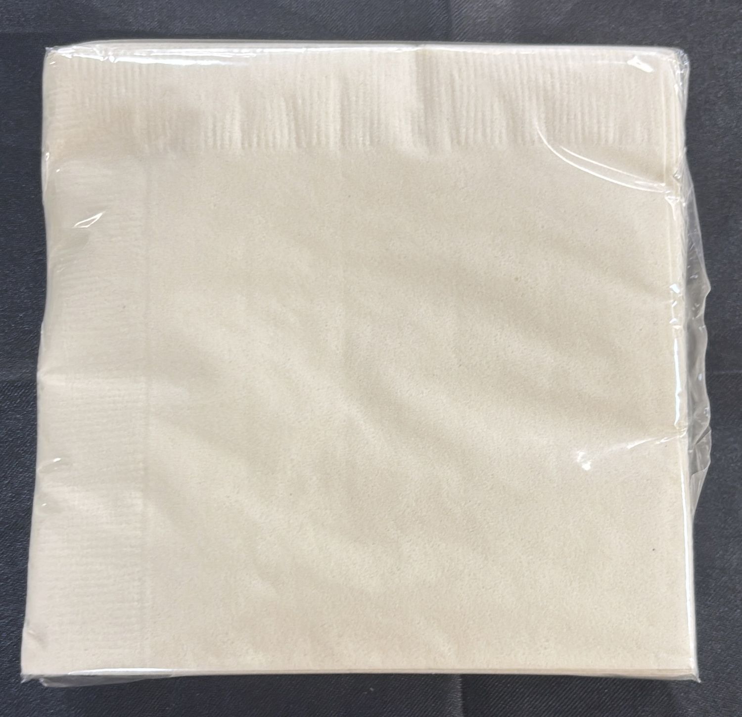 IVORY BEVERAGE NAPKIN