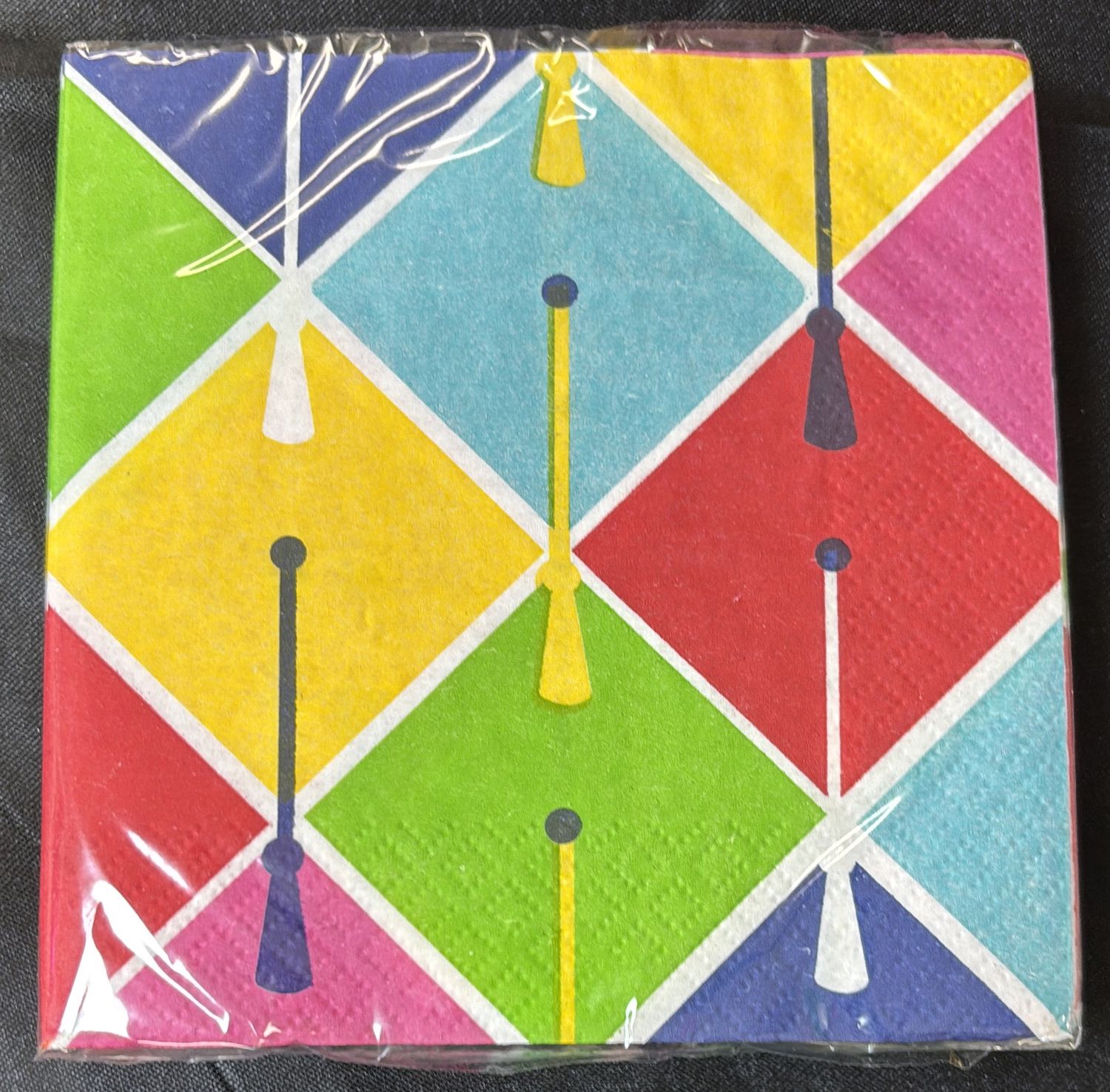 BEVERAGE NAPKIN GLAD TO BE GRAD