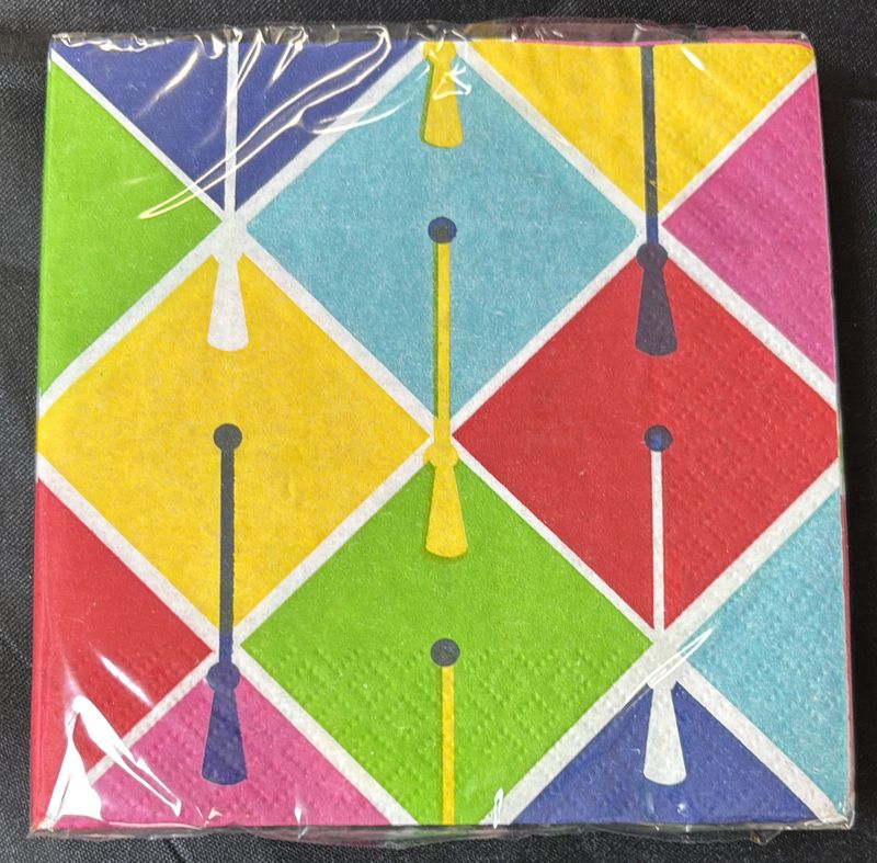 BEVERAGE NAPKIN GLAD TO BE GRAD