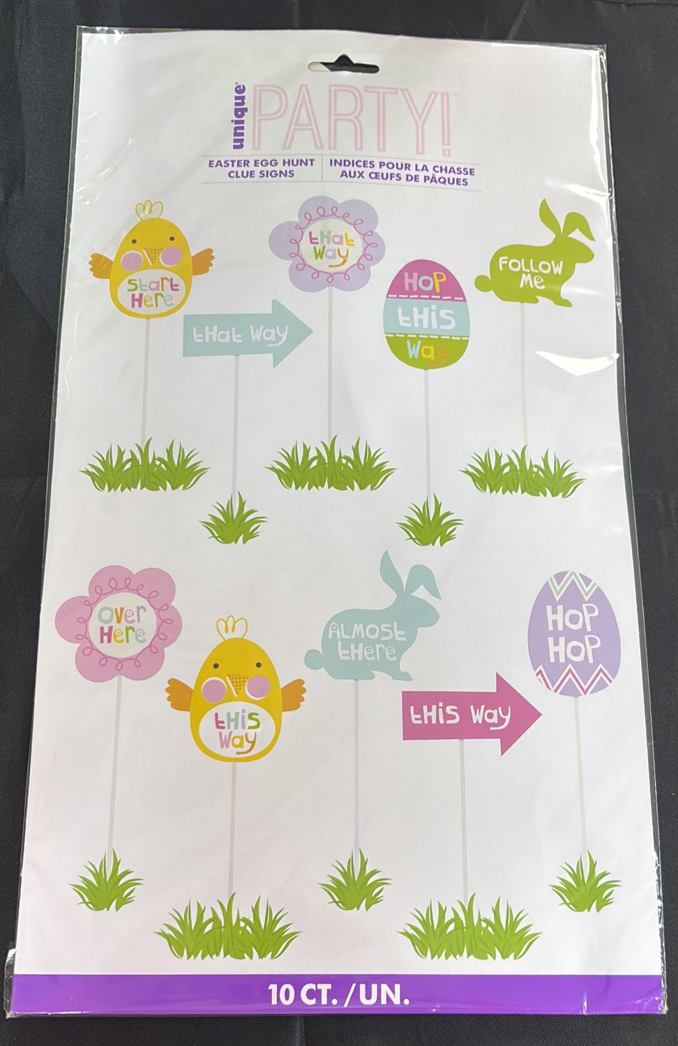 EASTER EGG HUNT CLUE SIGNS - 2